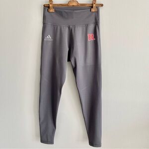 Adidas Rutgers Grey Leggings Size Large NWOT